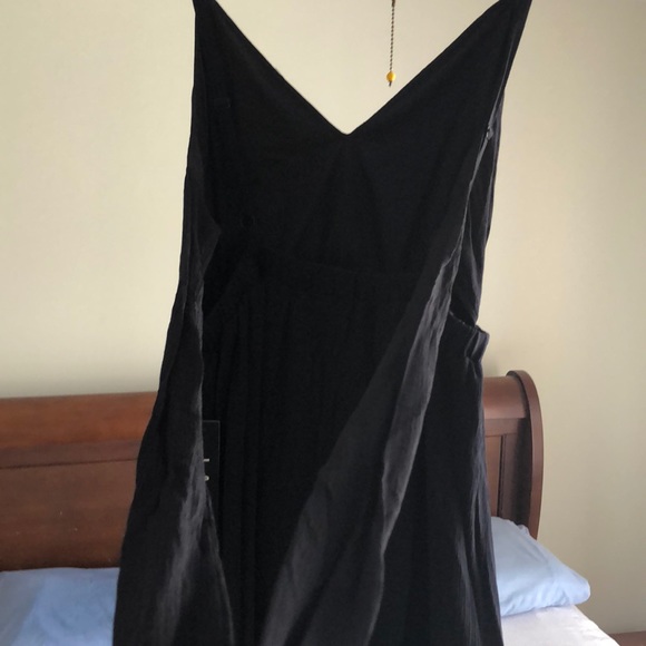 LuLus Black Strap Dress - Picture 5 of 7